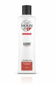 Nioxin System 4 Puhastav Šampoon Värvitud Juustele